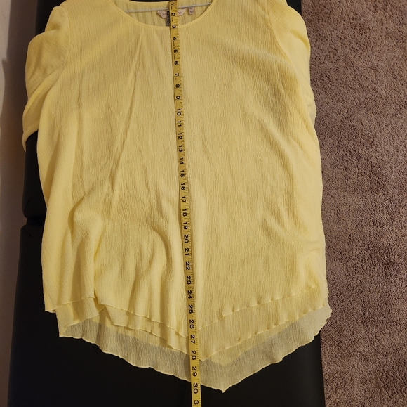 Soft Surrounding Siesta Key Yellow Tunic XL - Picture 6 of 7